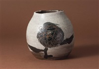 Jar depicting flower | 花の絵の花壷, 1974